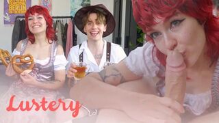 Októberfeszten szexelnek a cuki német amatőrök