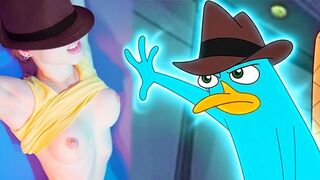 Perry a platypus fenekét tele spricceli dr. doofenshmirtz