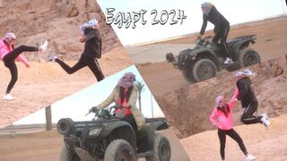 Motor, lyuk és baszás: izgat, ahogy a sínai-sivatagban motorozik egy ellenállhatatlan ribanc, egyiptom 2024